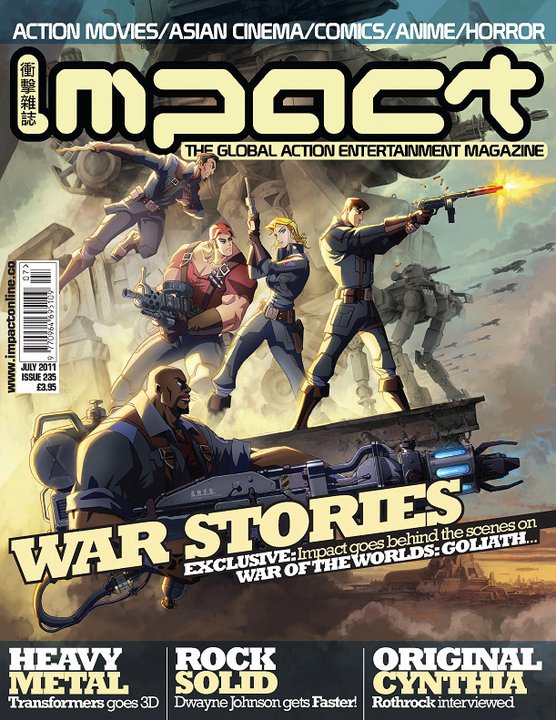 IMPACT magazine side cover Issue 235 July 2011