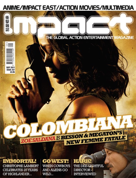 IMPACT magazine side cover Issue 237 September 2011