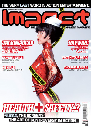 IMPACT magazine side cover Issue 241 February 2012