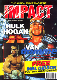 IMPACT magazine side cover Issue 3 March 1992