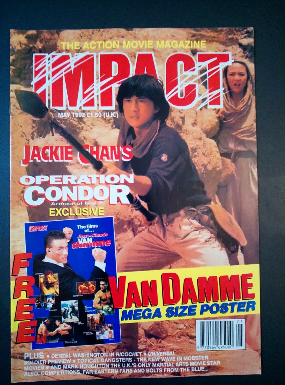 IMPACT magazine side cover Issue 5 May 1992