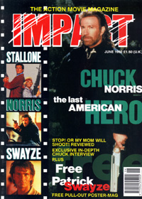 IMPACT magazine side cover Issue 6 June 1992
