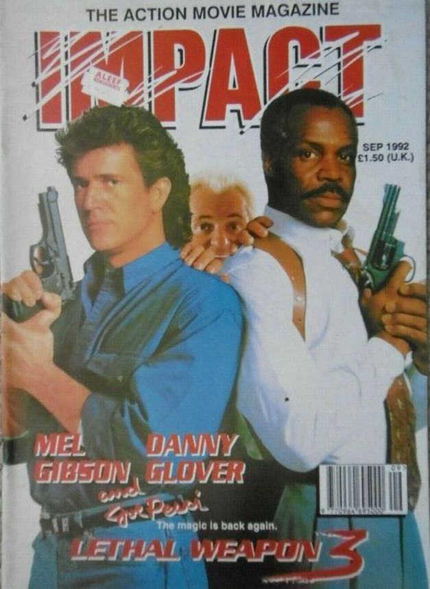 IMPACT magazine side cover Issue 9 September 1992