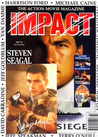 IMPACT magazine side cover Issue 14 February 1993