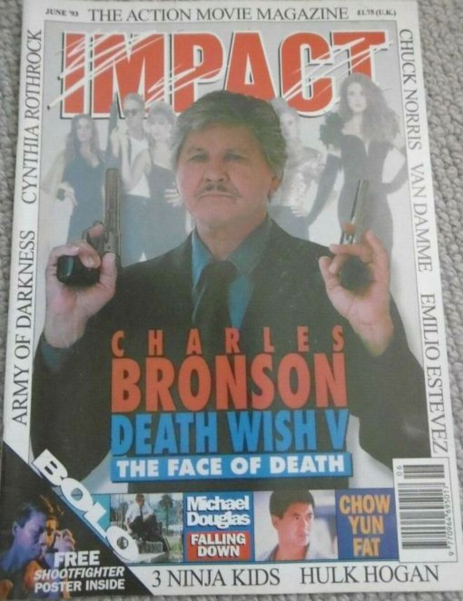 IMPACT magazine side cover Issue 18 June 1993