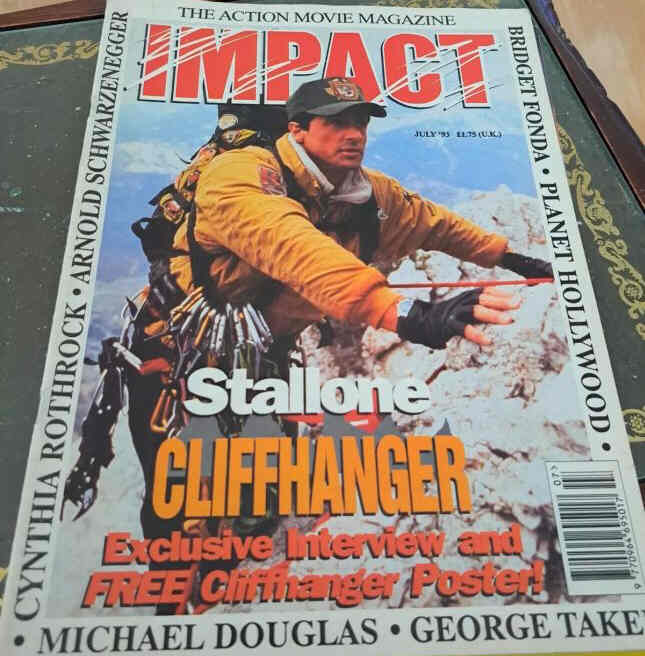 IMPACT magazine side cover Issue 19 July 1993