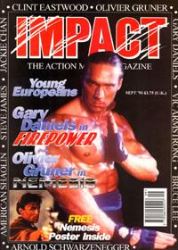 IMPACT magazine side cover Issue 21 September 1993