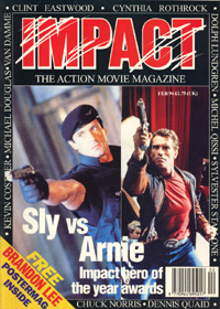 IMPACT magazine side cover Issue 26 February 1994