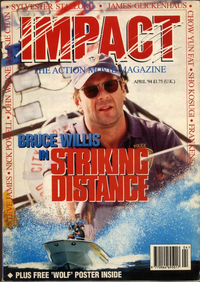 IMPACT magazine side cover Issue 28 April 1994