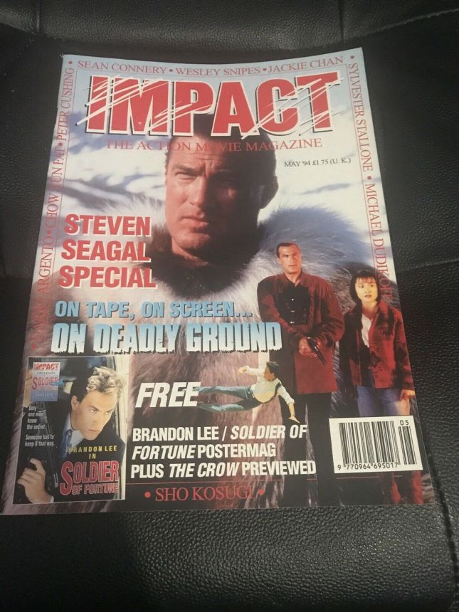 IMPACT magazine side cover Issue 29 May 1994