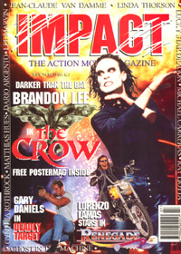 IMPACT magazine side cover Issue 31 July 1994