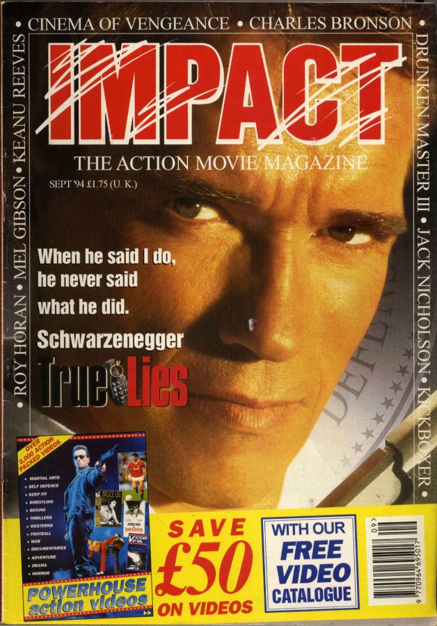 IMPACT magazine side cover Issue 33 September 1994