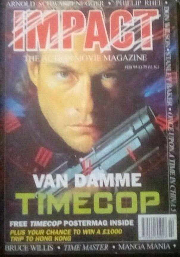 IMPACT magazine side cover Issue 38 February 1995