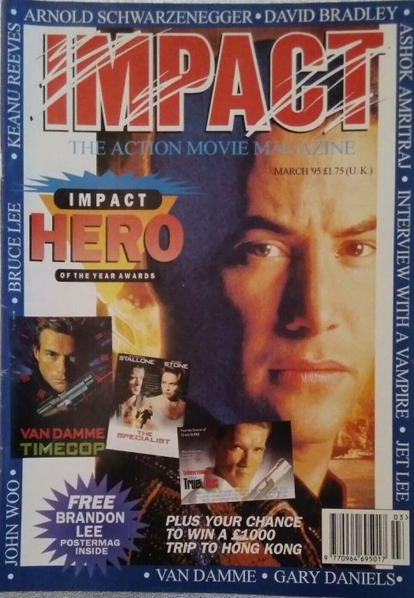 IMPACT magazine side cover Issue 39 March 1995
