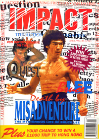 IMPACT magazine side cover Issue 40 April 1995