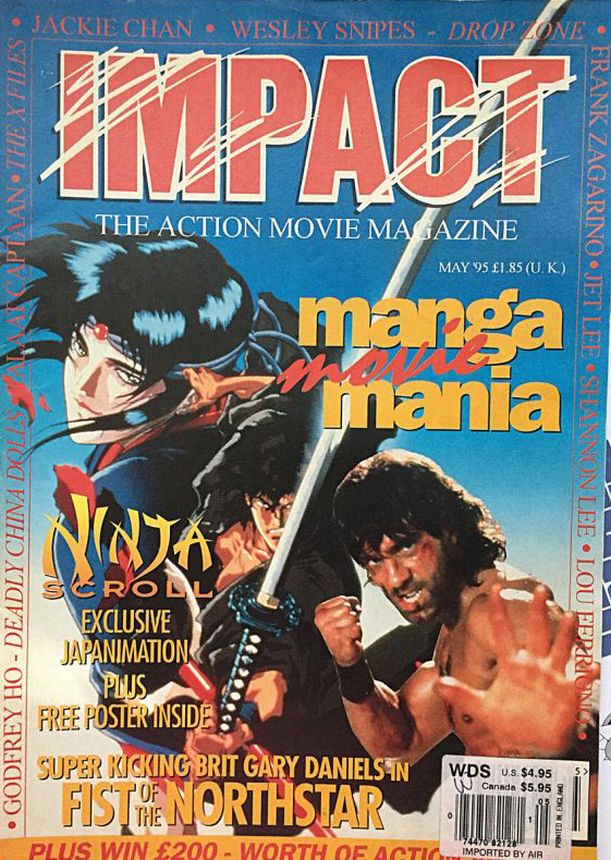 IMPACT magazine side cover Issue 41 May 1995