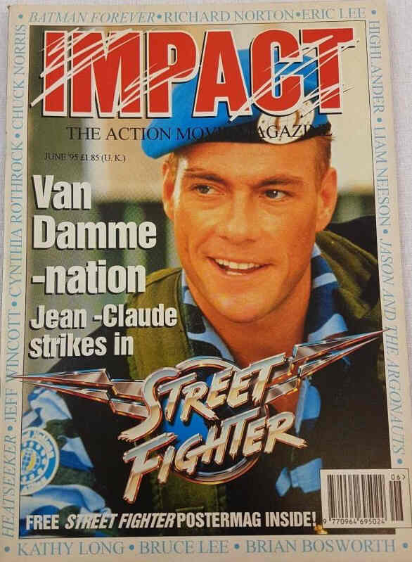 IMPACT magazine side cover Issue 42 June 1995