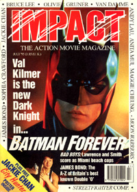 IMPACT magazine side cover Issue 43 July 1995
