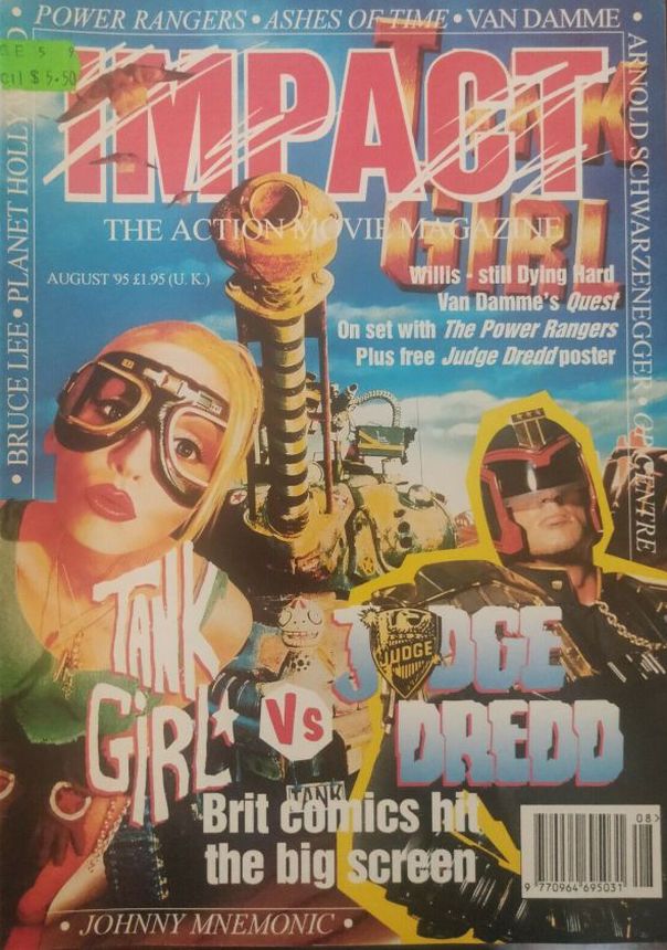 IMPACT magazine side cover Issue 44 August 1995