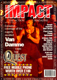IMPACT magazine side cover Issue 45 September 1995