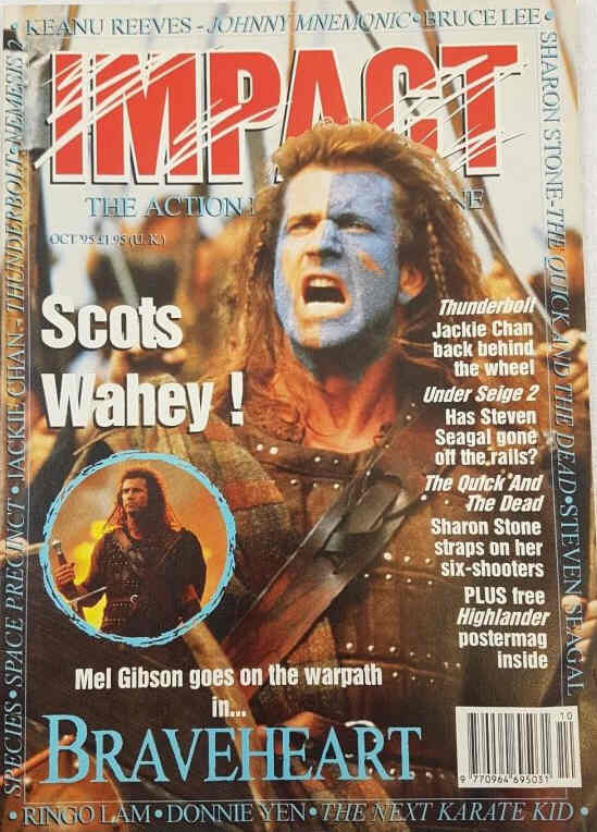 IMPACT magazine side cover Issue 46 October 1995