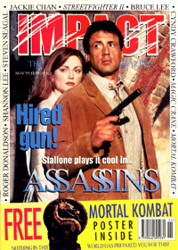 IMPACT magazine side cover Issue 47 November 1995