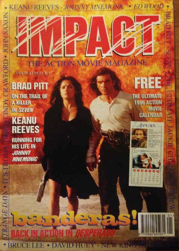 IMPACT magazine side cover Issue 49 January 1996