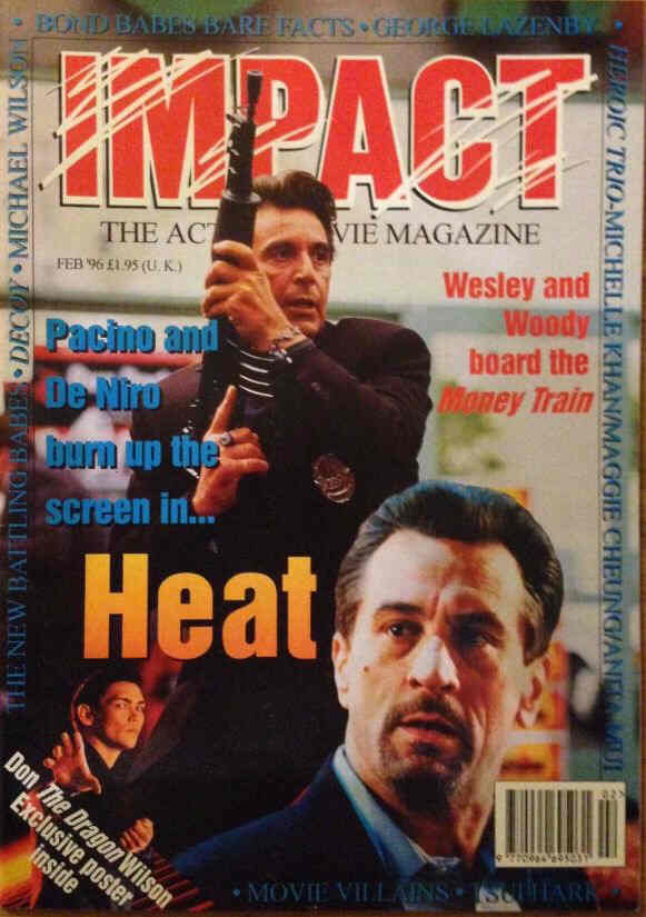 IMPACT magazine side cover Issue 50 February 1996
