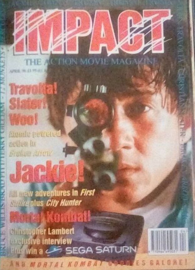 IMPACT magazine side cover Issue 52 April 1996