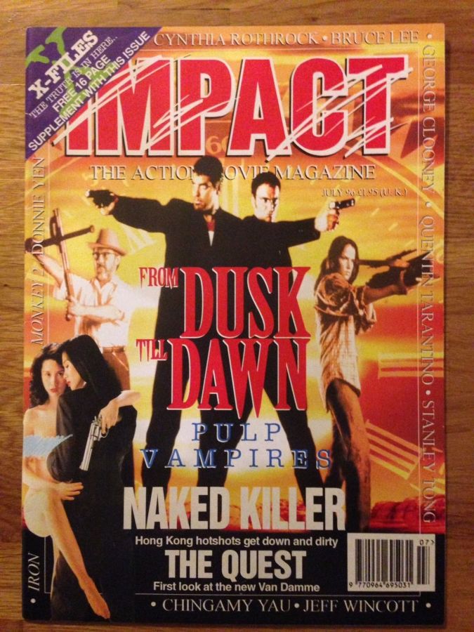 IMPACT magazine side cover Issue 55 July 1996
