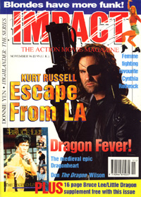 IMPACT magazine side cover Issue 59 November 1996