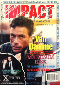 IMPACT magazine side cover Issue 60 December 1996