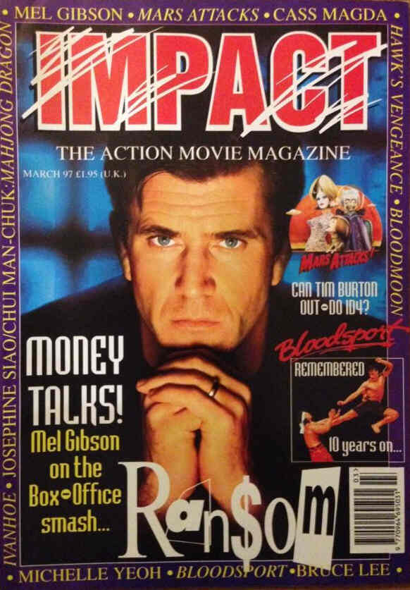 IMPACT magazine side cover Issue 63 March 1997