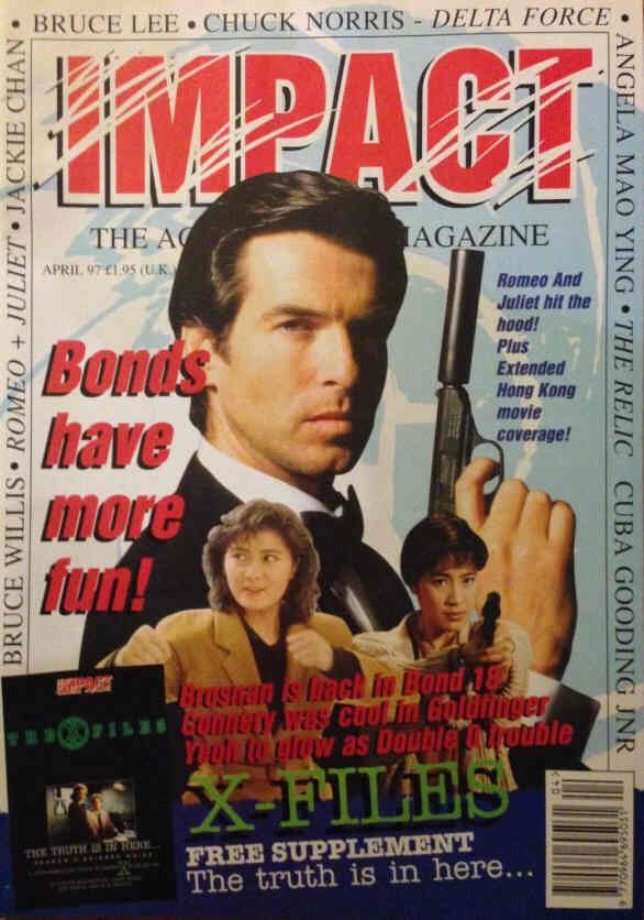 IMPACT magazine side cover Issue 64 April 1997
