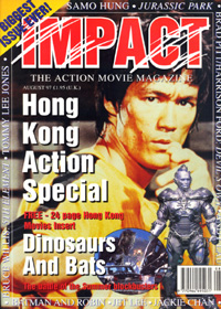 IMPACT magazine side cover Issue 68 August 1997