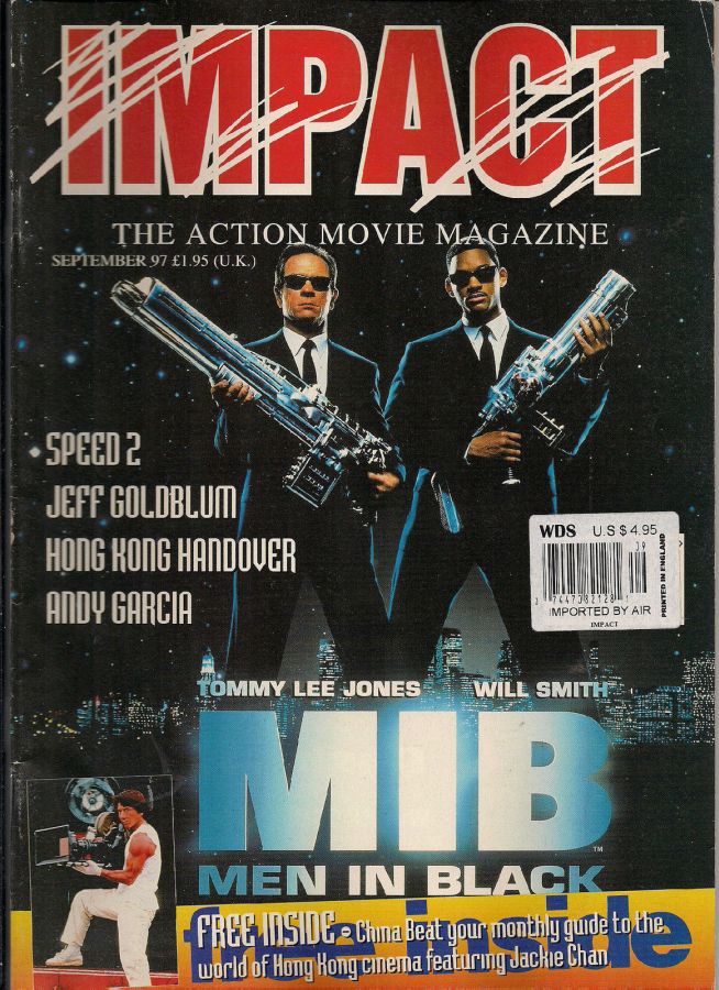 IMPACT magazine side cover Issue 69 September 1997