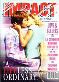 IMPACT magazine side cover Issue 72 December 1997