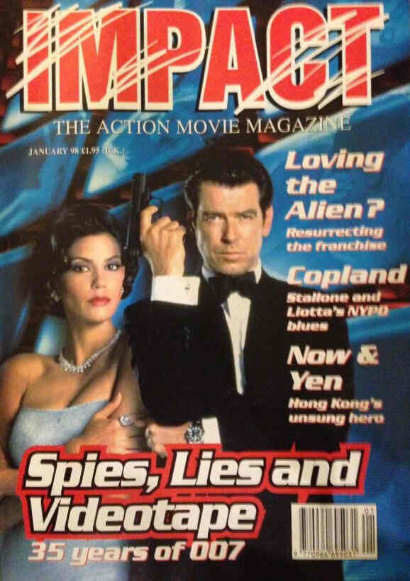IMPACT magazine side cover Issue 73 January 1998