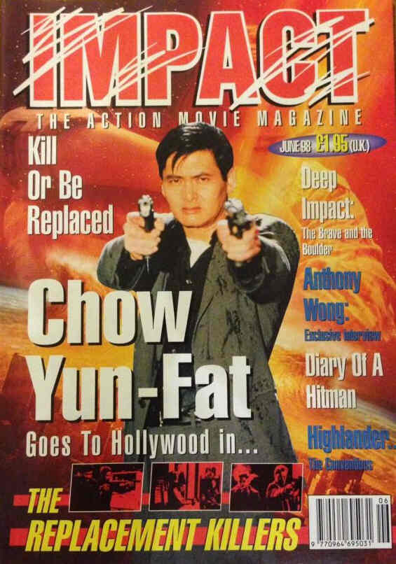 IMPACT magazine side cover Issue 78 June 1998