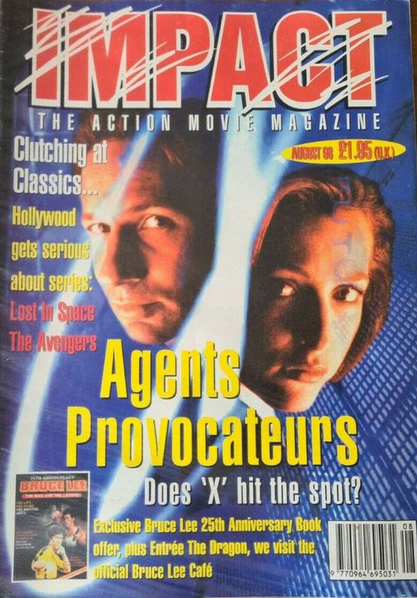 IMPACT magazine side cover Issue 80 August 1998