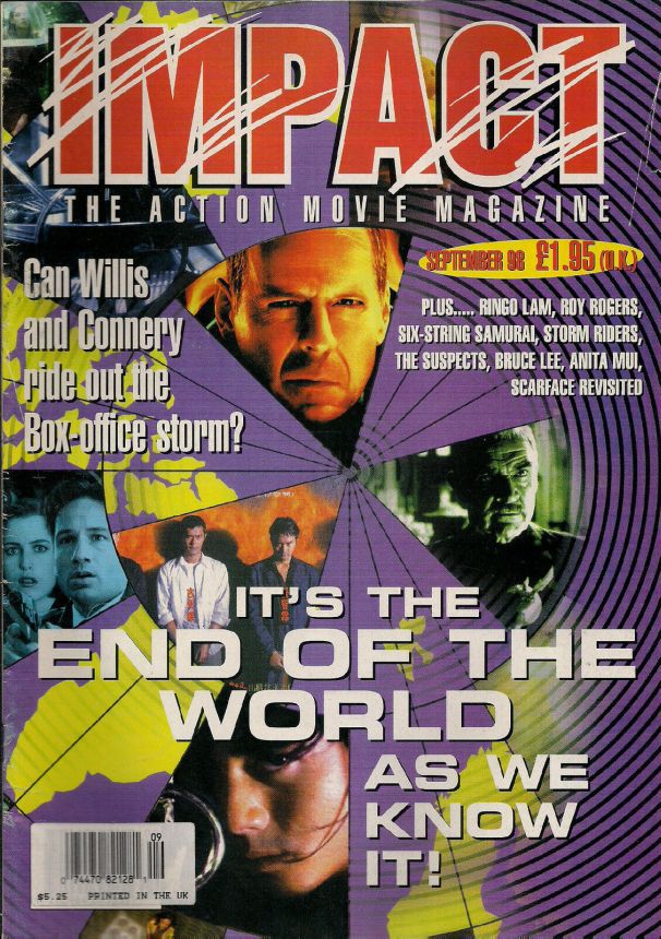 IMPACT magazine side cover Issue 81 September 1998