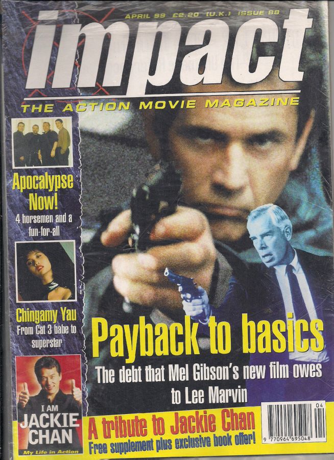IMPACT magazine side cover Issue 88 April 1999