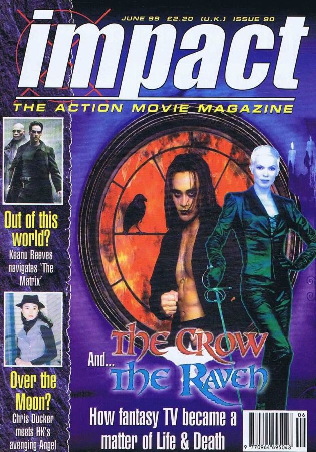 IMPACT magazine side cover Issue 90 June 1999