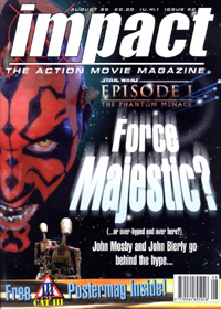 IMPACT magazine side cover Issue 92 August 1999