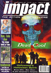 IMPACT magazine side cover Issue 95 November 1999