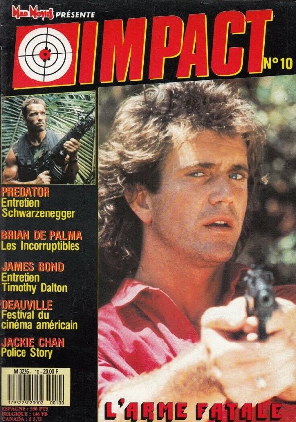 IMPACT (Fr) magazine side cover Issue 10  