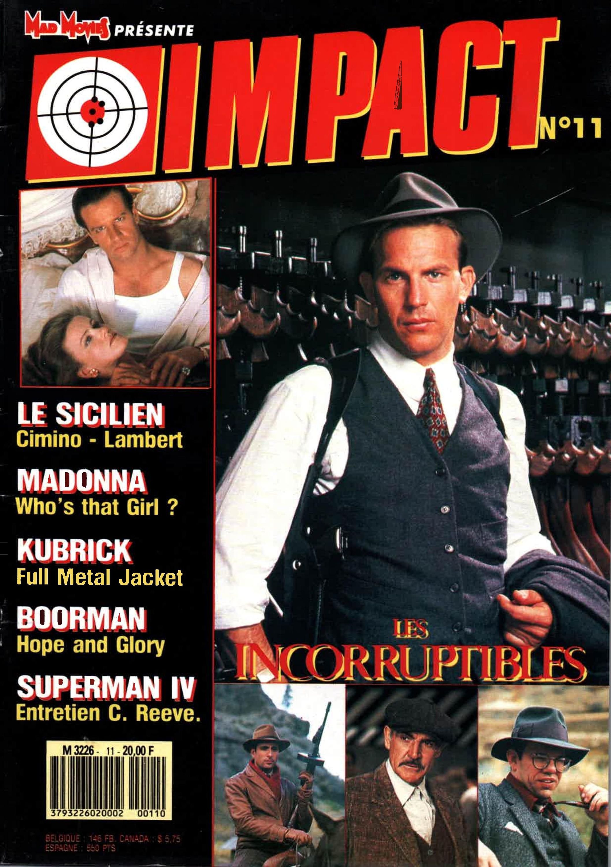 IMPACT (Fr) magazine side cover Issue 11  