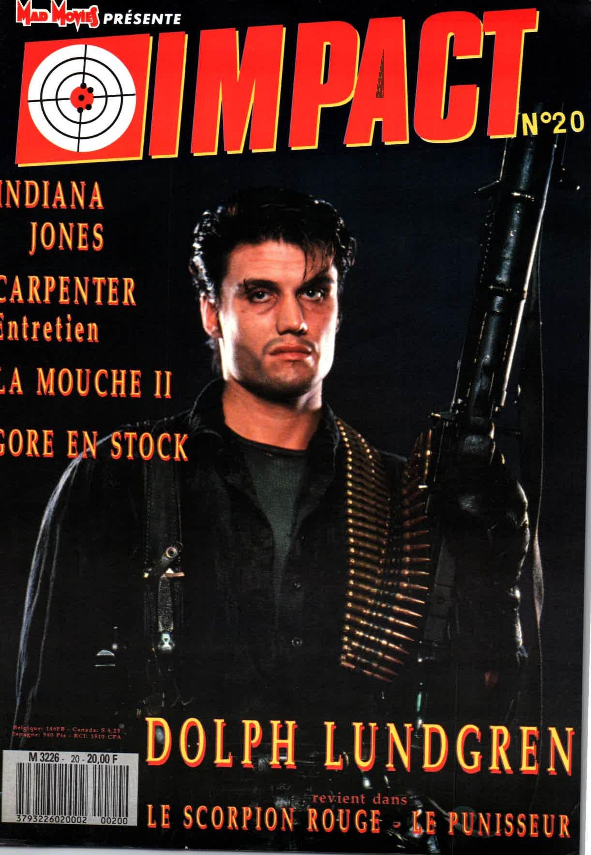 IMPACT (Fr) magazine side cover Issue 20  