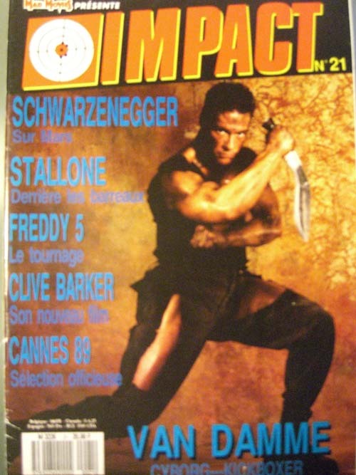 IMPACT (Fr) magazine side cover Issue 21  