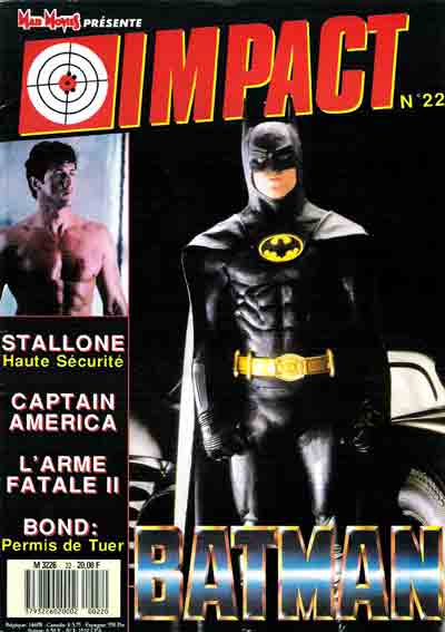 IMPACT (Fr) magazine side cover Issue 22  